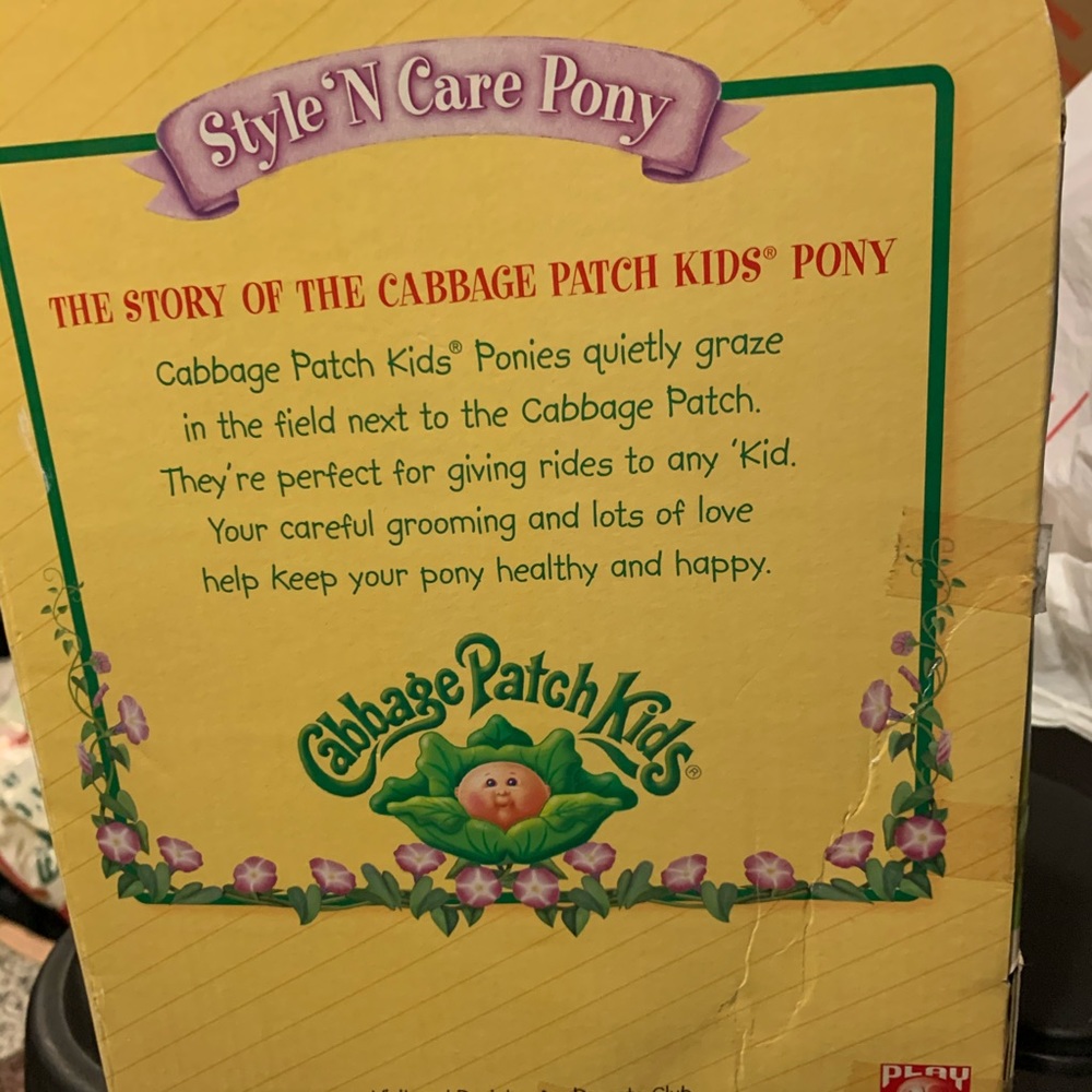 Cabbage Patch Style N Care Pony - Picture 4 of 5